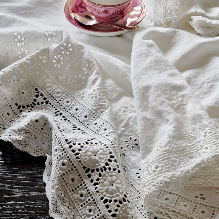 Eyelet Crochet Napkins