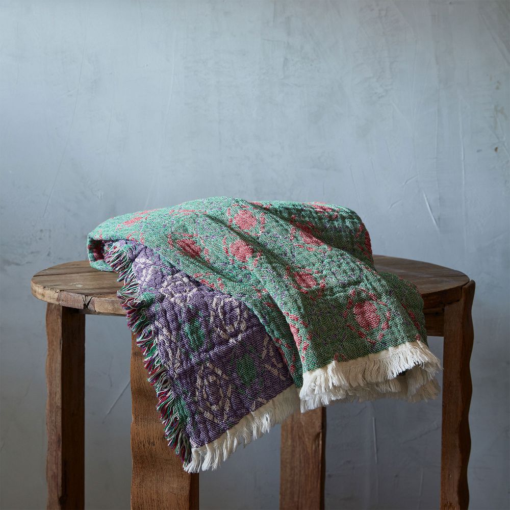 Patterned Cotton Woven Throws