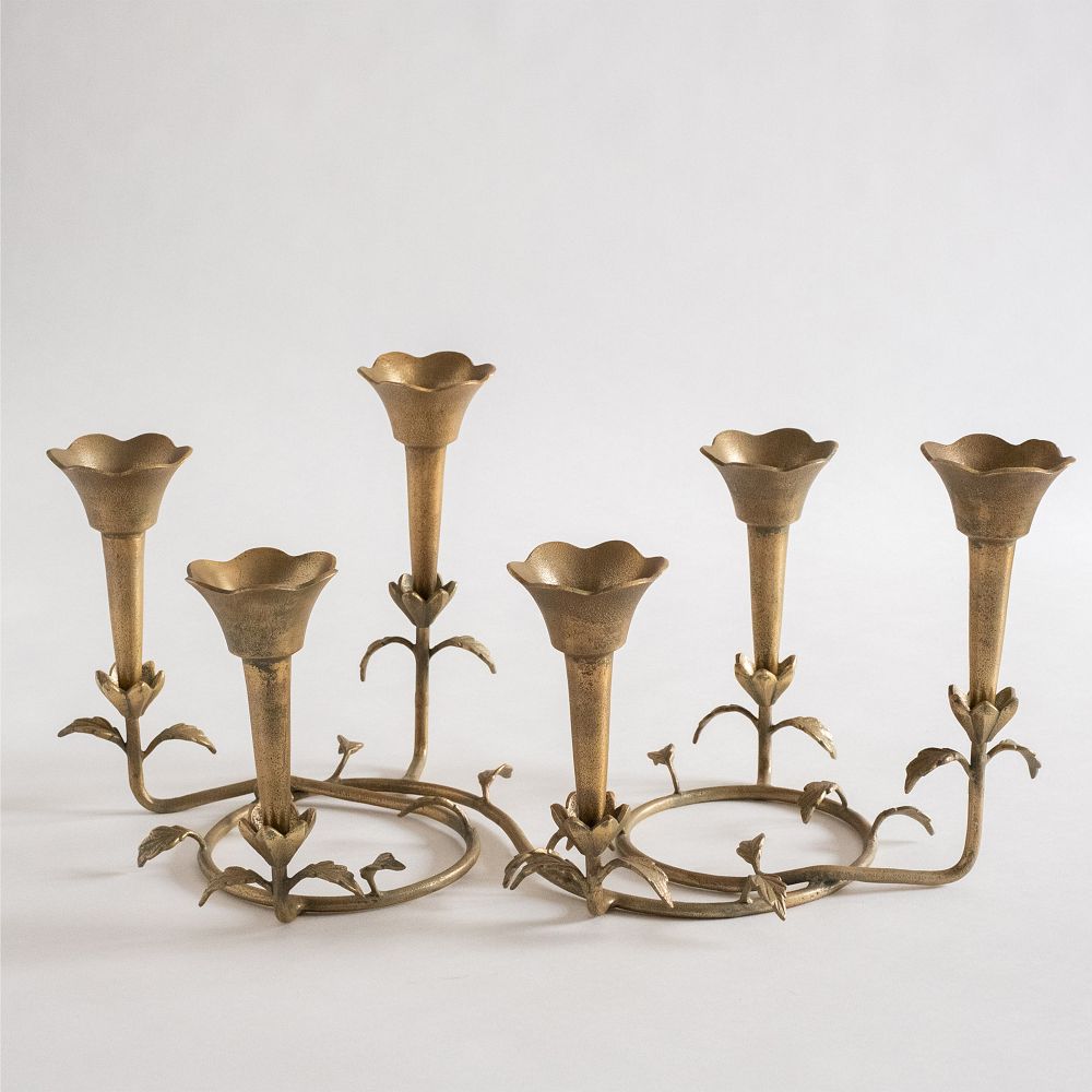 Morning Glory Multi Vase Candelabra