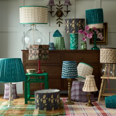 Patterned Lamp Shades