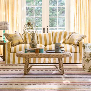 Cheery Yellow Living Room