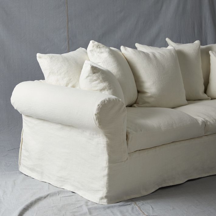 Rolled arm sofa cover sale