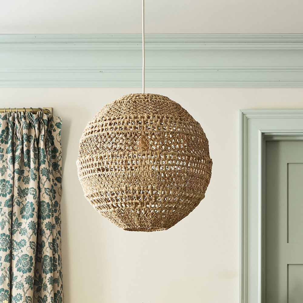 Senna Macrame Woven Ball Pendant