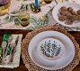 Ivy Hand-Painted Dinnerware, Set of 4