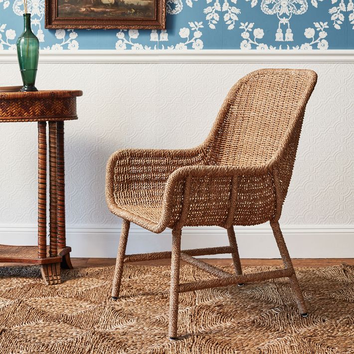Seagrass wicker chairs sales