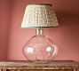 Printed Lattice Floral Taper Lamp Shade