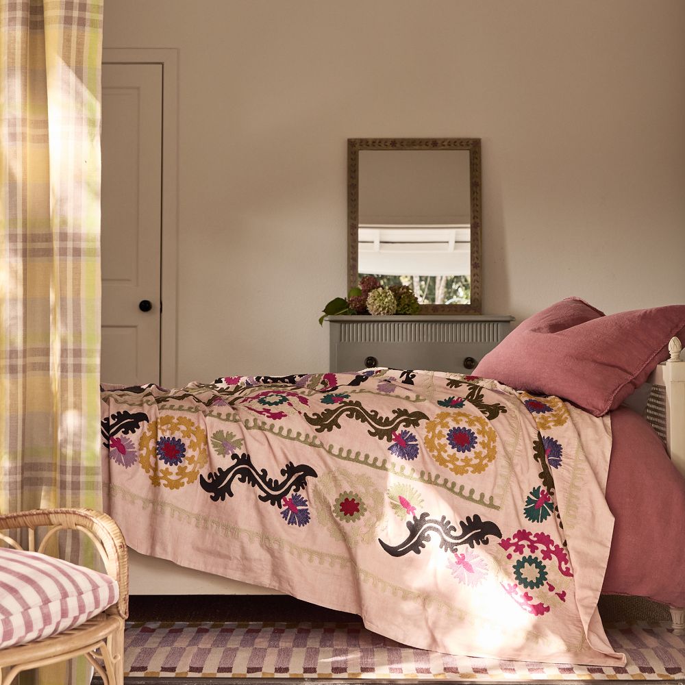 Suzani Coverlet