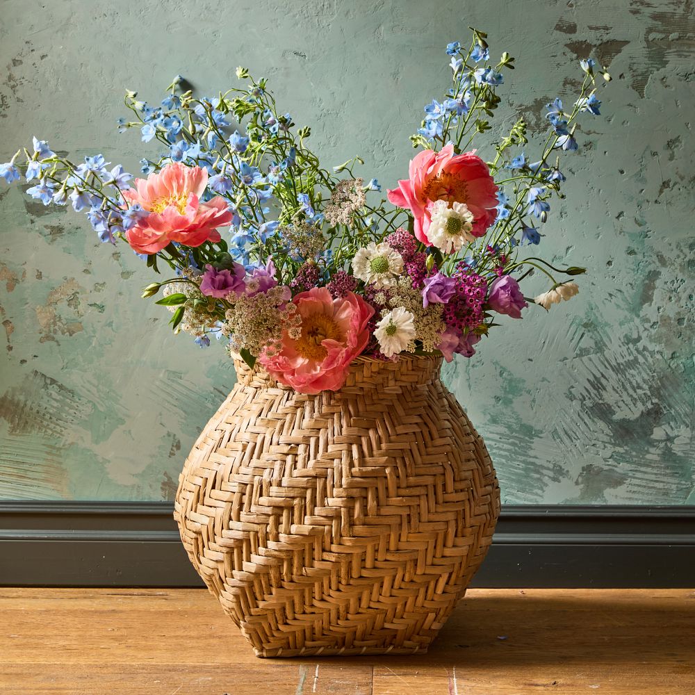 Seagrass Hand-Woven Basket