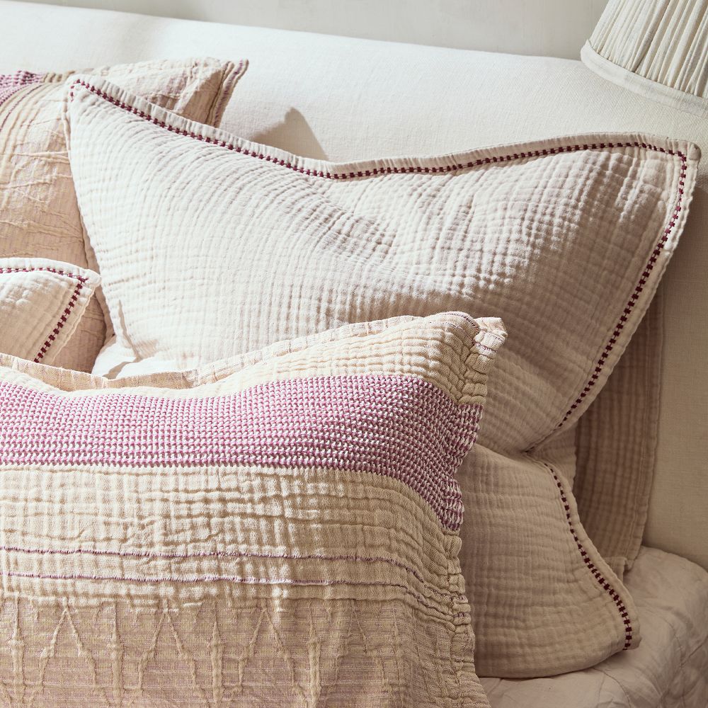 Embroidered Airply Shams