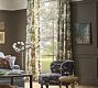 Printed Pleated Garden Variety Drape