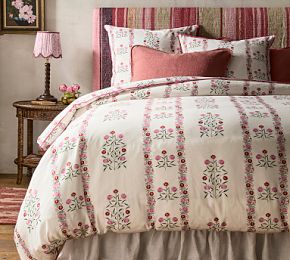 Evelyn Cotton Linen Duvet Cover