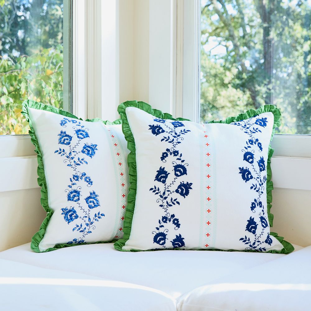 Gracie Floral Pillow Cover