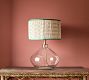Printed Lattice Floral Drum Lamp Shade