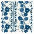 Blue Reina Floral
