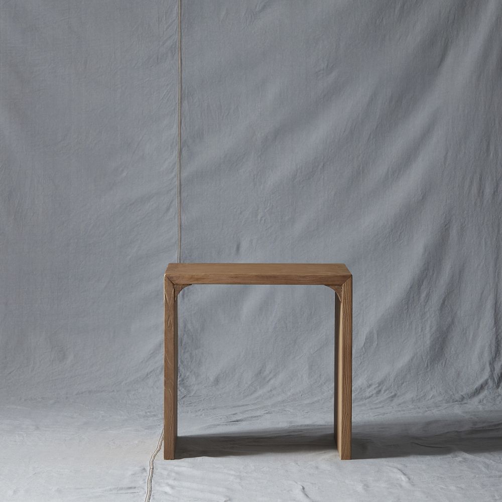 Zante 22" Side Table, Natural