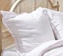 Recycled Cotton Contrast Stitch Shams