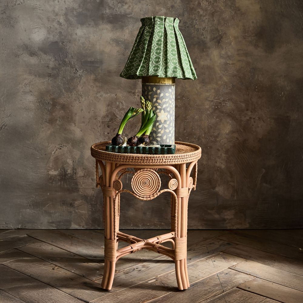 Calista Rattan Side Table
