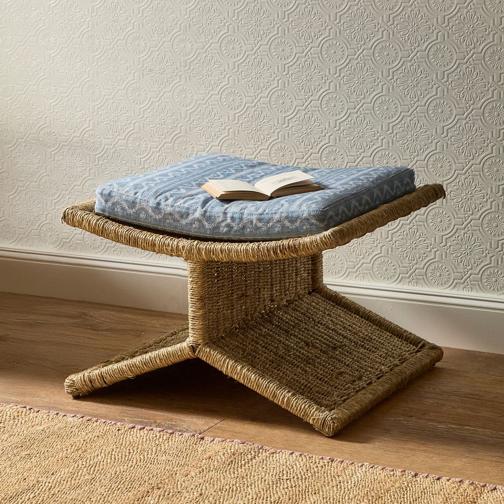 Callahan Grass Rope Bench