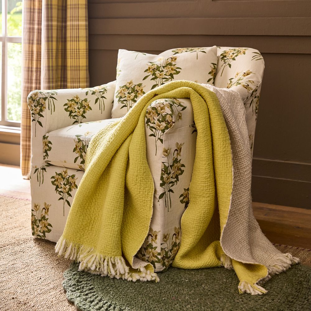 Liliana Chunky Wool Throw
