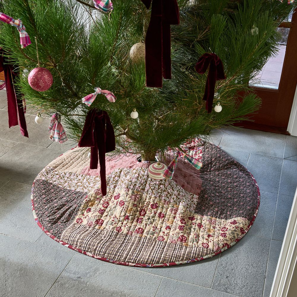 Remnant Patchwork Tree Skirt