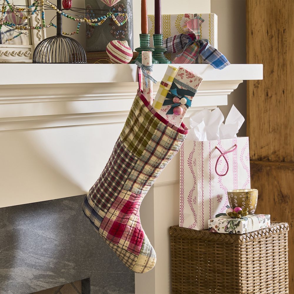 Sloan Patchwork Stocking