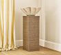 Lila Rattan Pedestal
