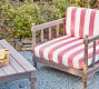 Livia Carved Outdoor Club Chair