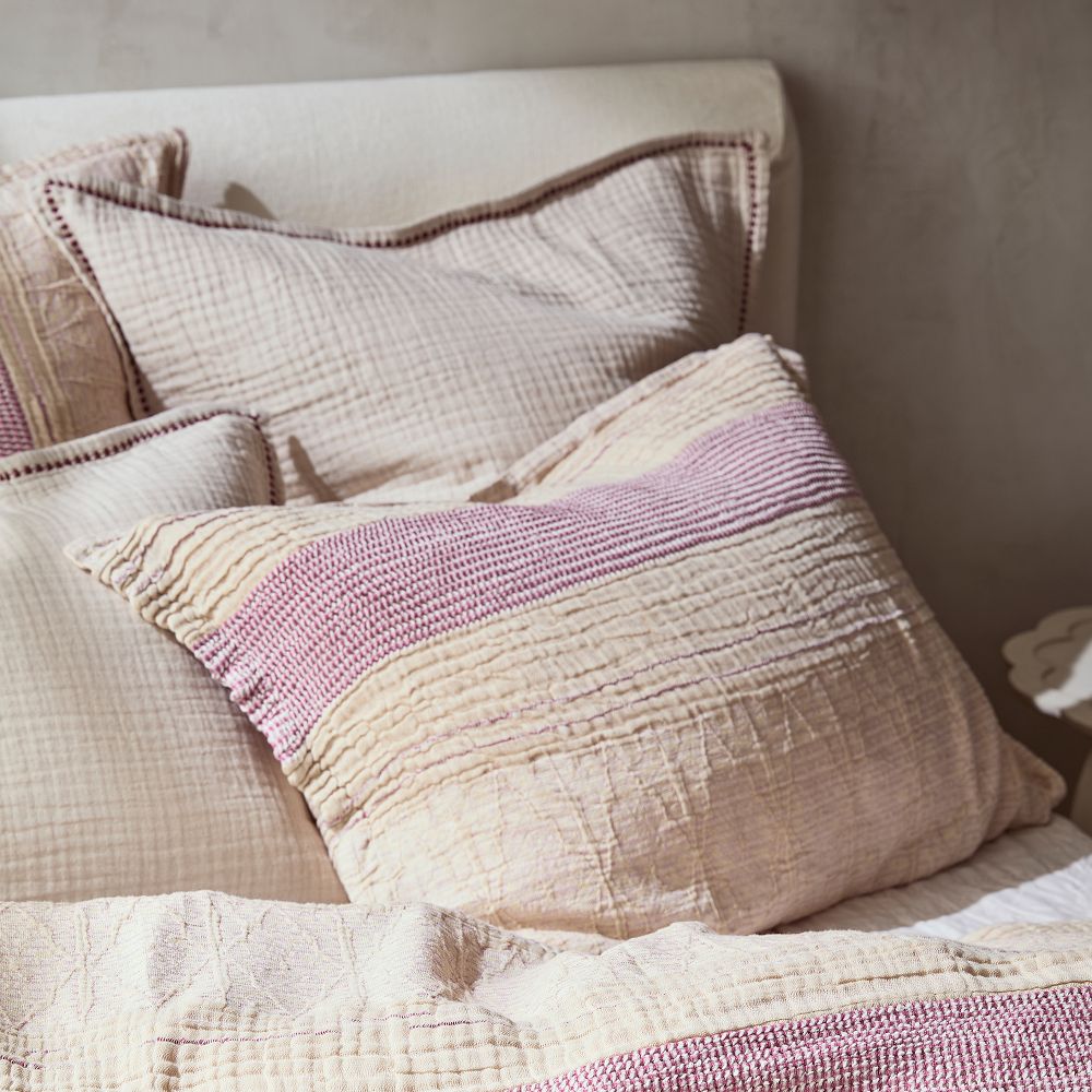Purple Stripe Airply Duvet Cover &amp; Shams