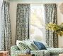 Daisy Bloom Printed Linen Curtain