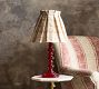 Printed Pleated Lamp Shade &amp; Slipcover