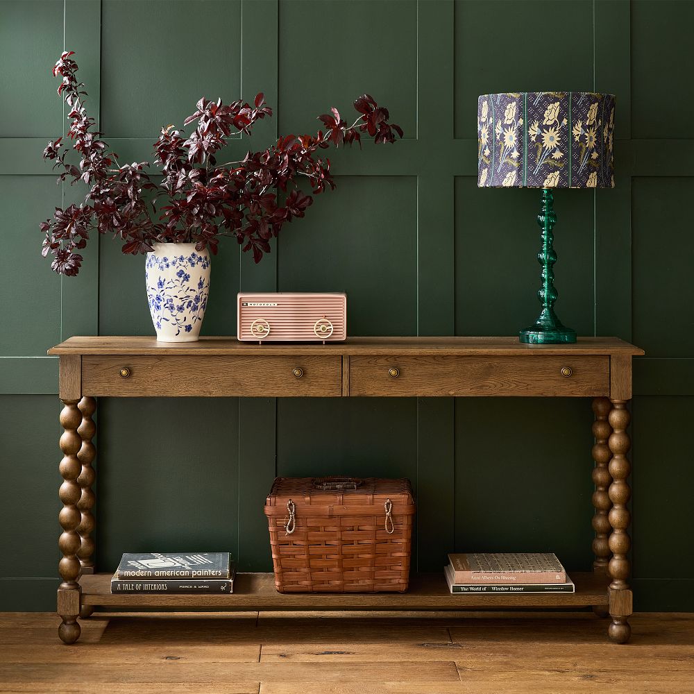 Ainsley Spindle Leg Console Table
