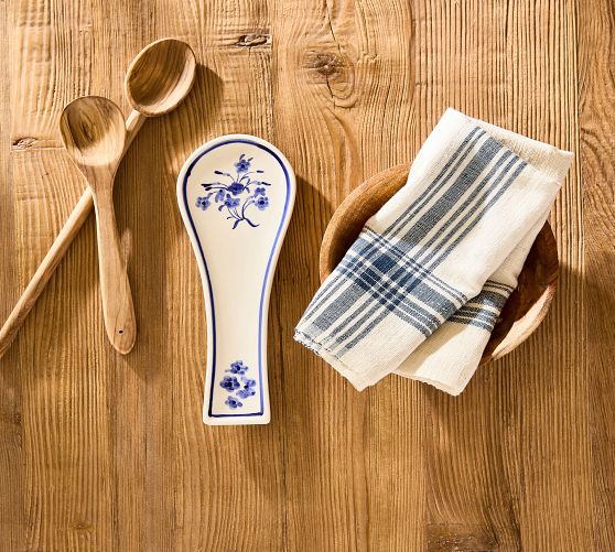 Hand-Painted Spoon Rest