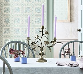 Daisy Tabletop Candelabra