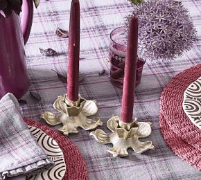 Lily Taper Candle Holder Mini
