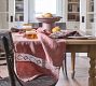 Linen Crochet Inset Table Runner