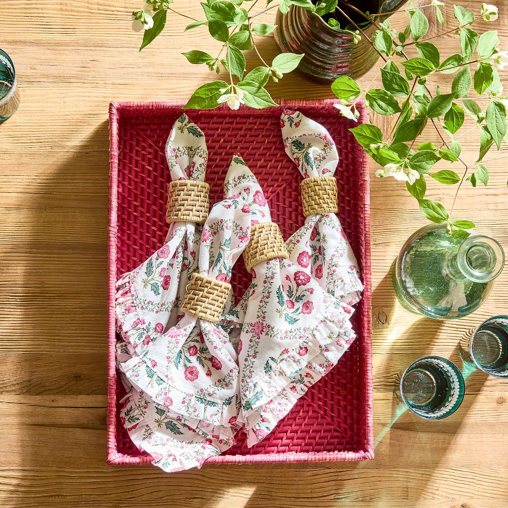Seraphina Floral Napkins, Set of 4
