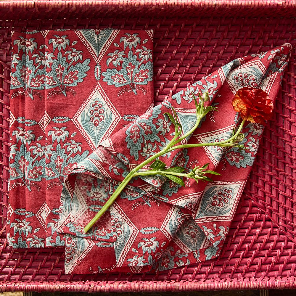 Emma Floral Napkin, Set of 4