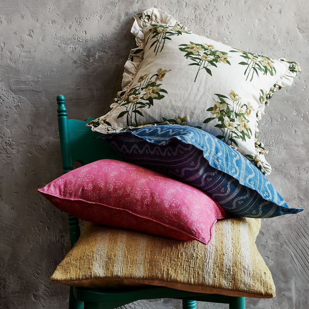 Printed Floral Pillow Covers