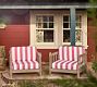 Livia Carved Outdoor Club Chair