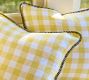 Gingham Whipstitch Pillow Cover