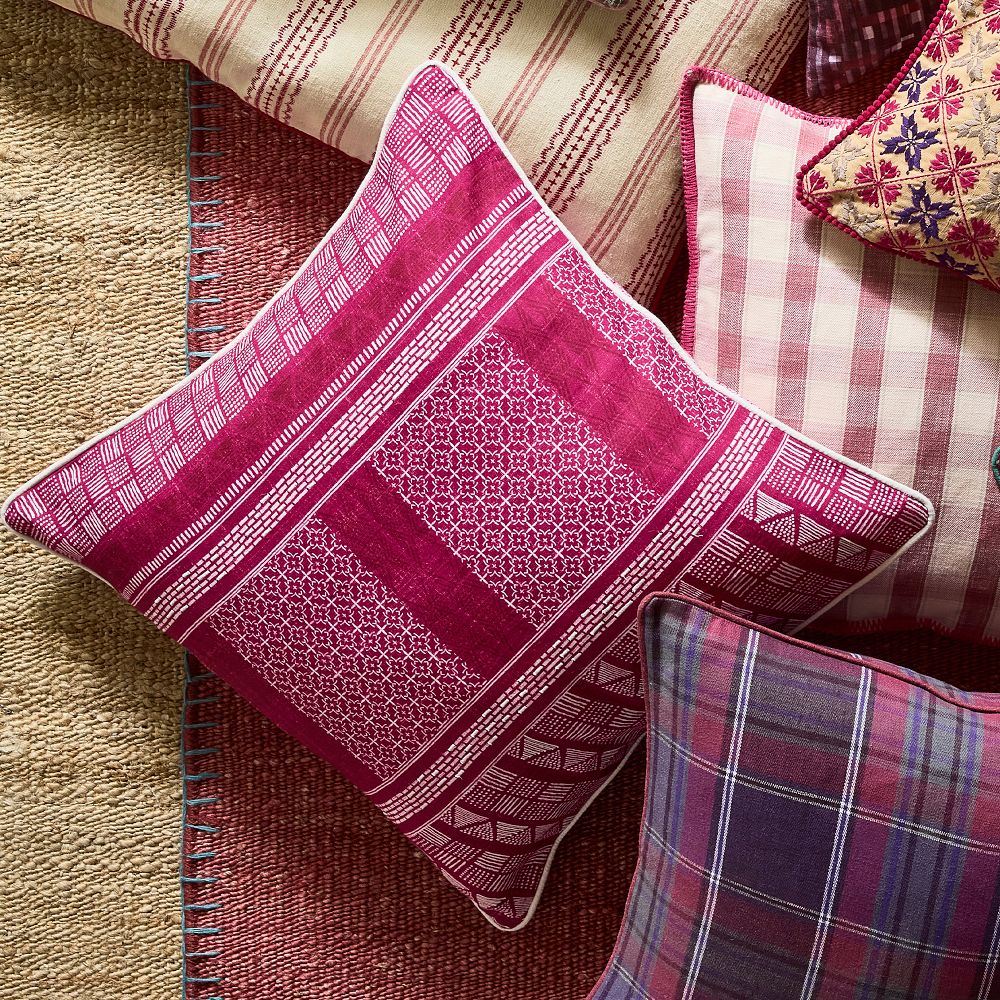 Printed Geometric Pillow Cover