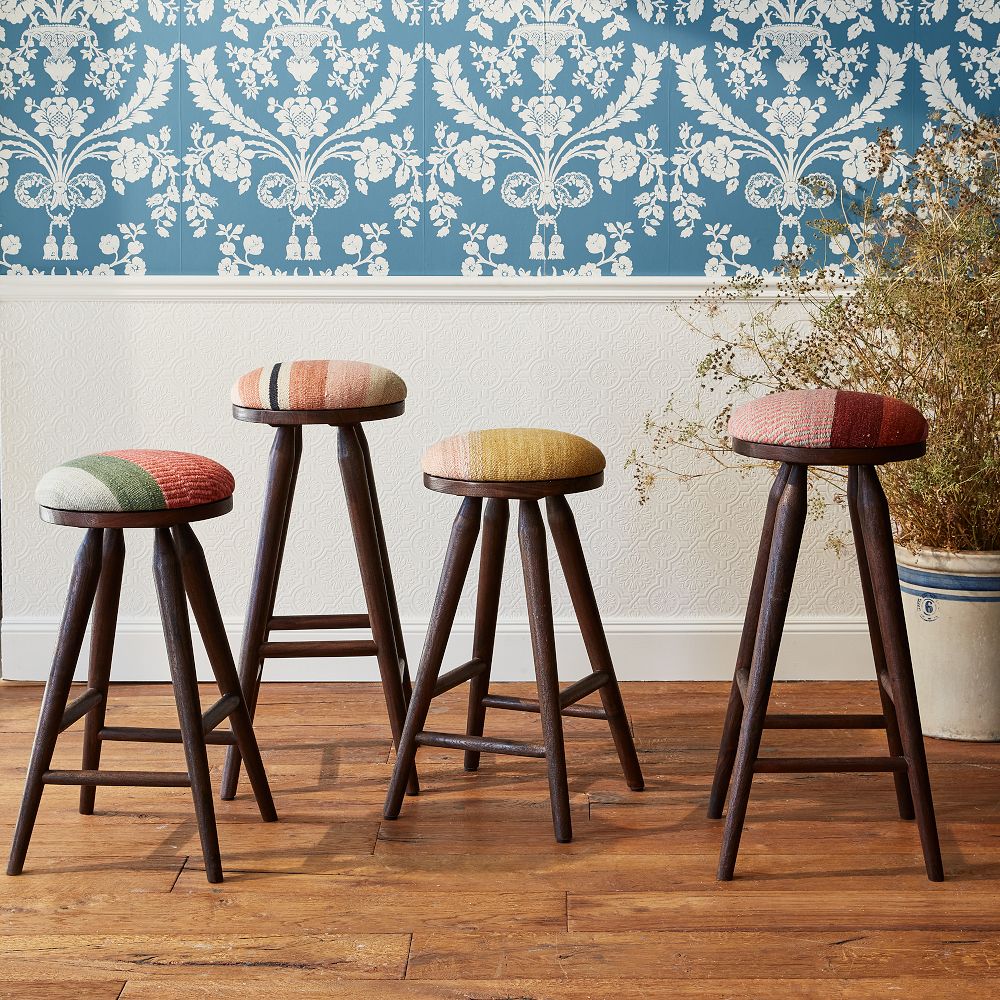 One-of-a-Kind Pop-Top Bar &amp; Counter Stools