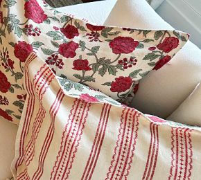 Rosie Reversible Pillow Cover