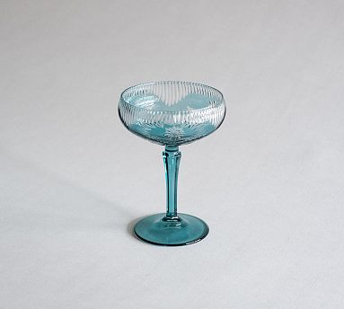 Blossom Antique Cut Coup Glass