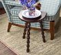 Half Round Nesting Tables, Set of 2