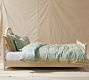 Colorful Stripe Cotton Linen Duvet Cover &amp; Shams