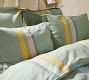 Colorful Stripe Cotton Linen Duvet Cover &amp; Shams