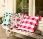 Pippa Outdoor Woven Ruffle Pillow Cover