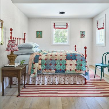 Contrast Patchwork Bedfroom