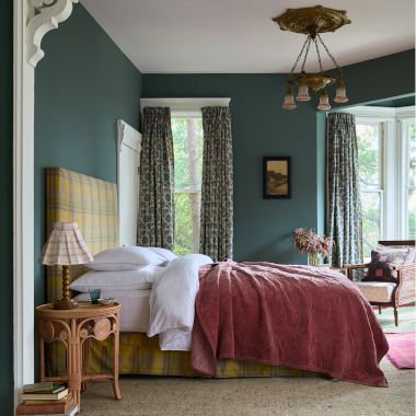 Playful Plaid Bedroom